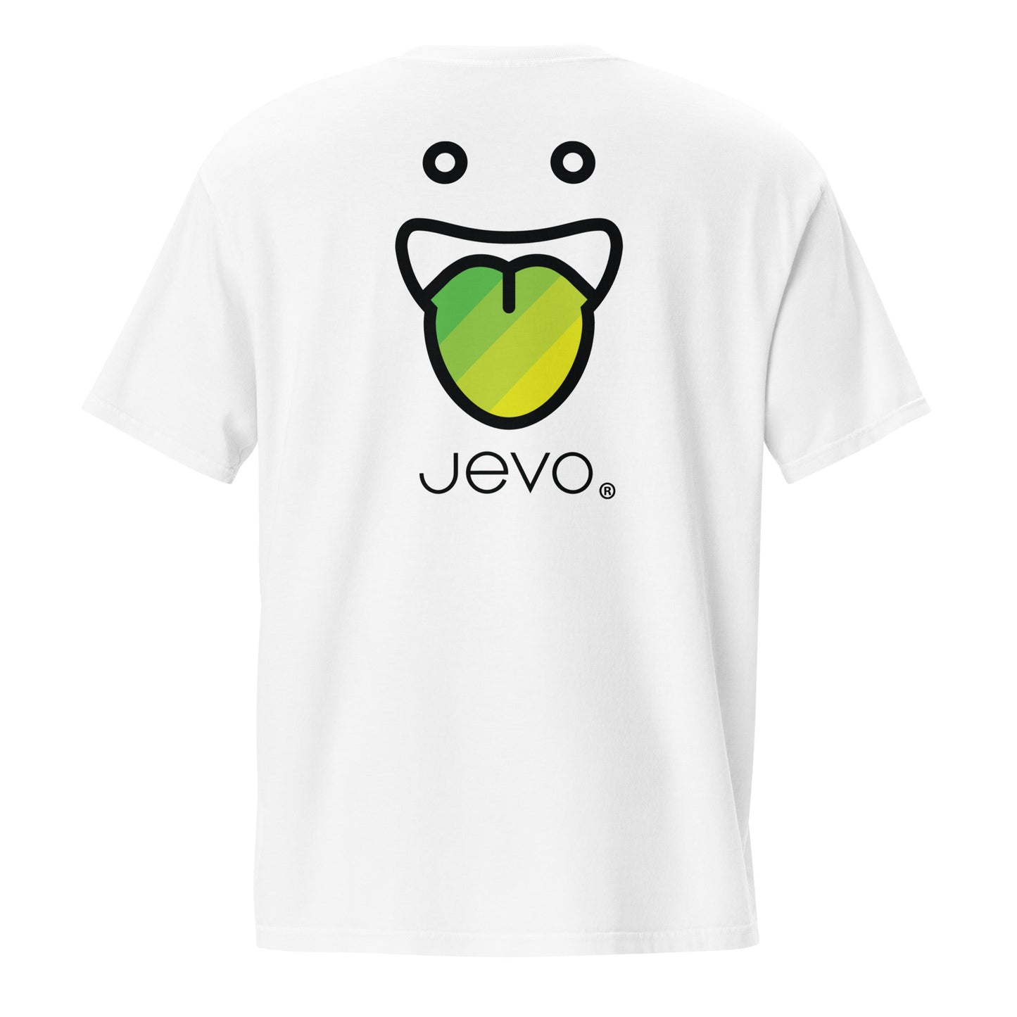 White Logo Tee