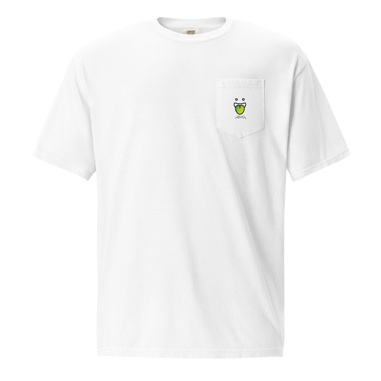 White Logo Tee