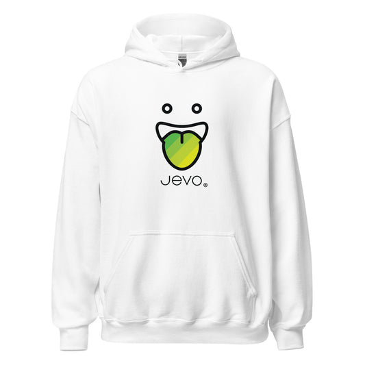 White Logo Hoodie