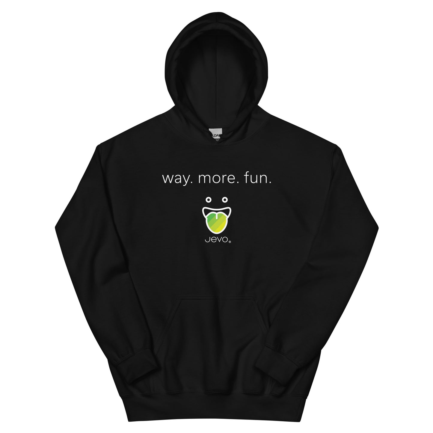 Black More Fun Hoodie