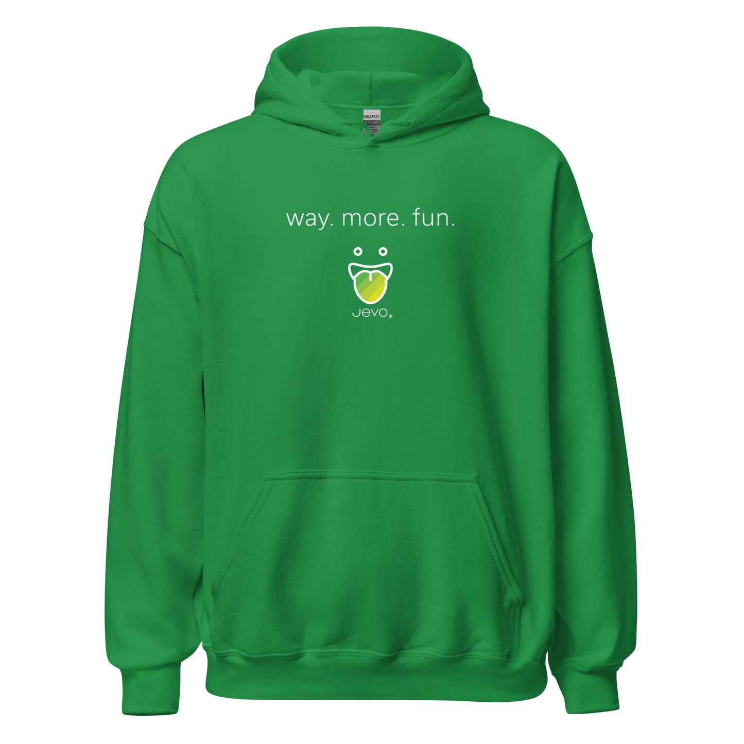 Green More Fun Hoodie